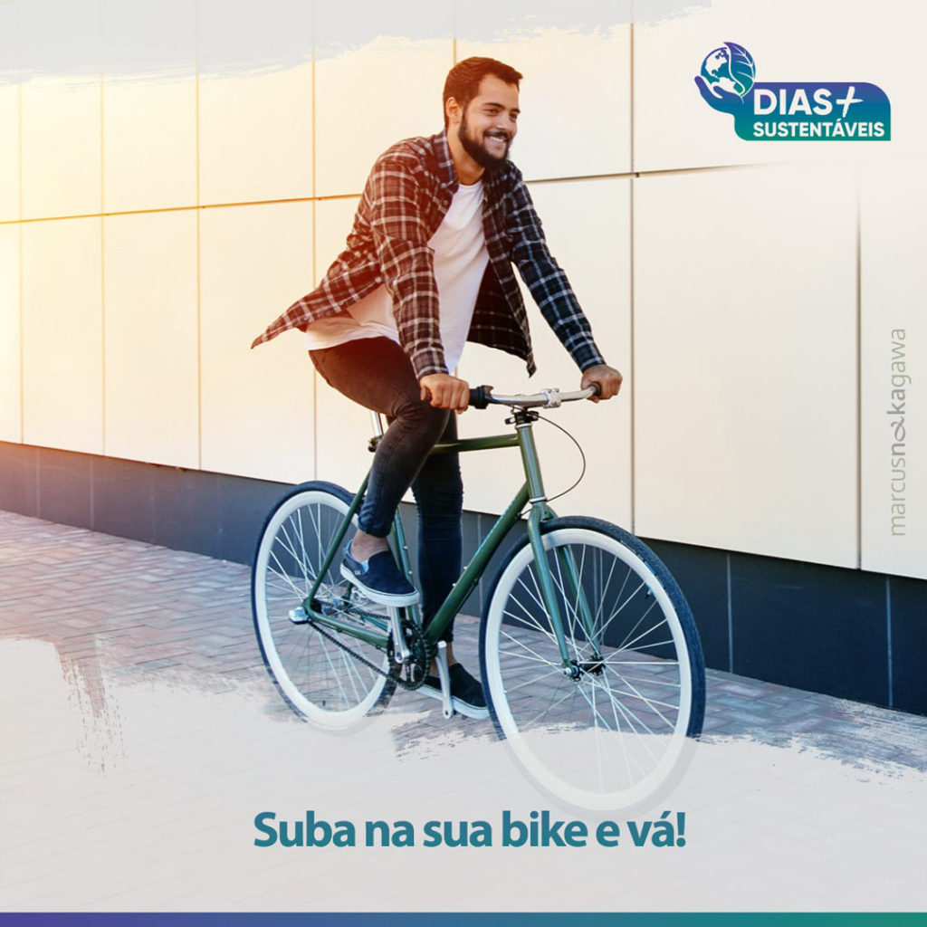 Suba na sua bike e vá!