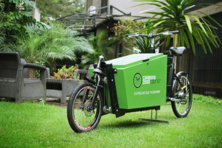 Café com entrega sustentável