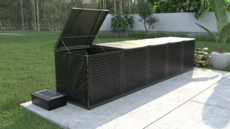 Sistema modular e sem obras possibilita compostagem in loco de até 600 quilos por dia