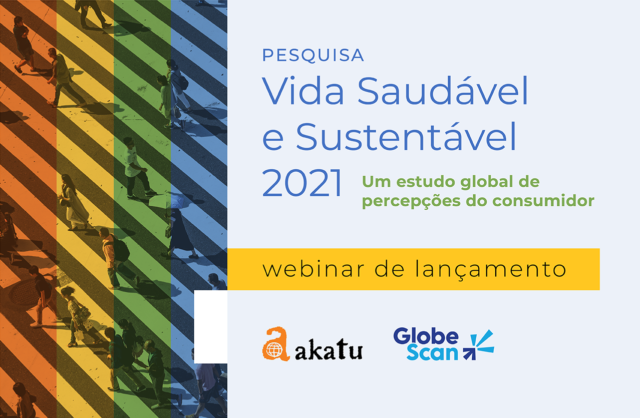 Resultados da Pesquisa Vida Saudável e Sustentável 2021 serão apresentados em webinar