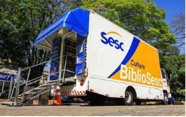 Linha 5-Lilás, recebe a BiblioSesc, projeto de incentivo à leitura