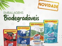 Saif é a primeira marca a lançar produtos de limpeza com embalagens sachês biodegradáveis